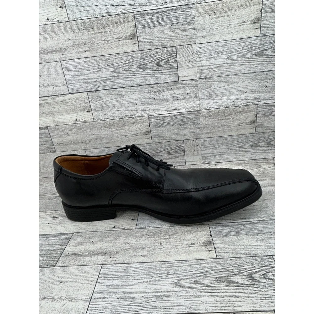 Clarks Collection Men Black Leather Ultimate Comfort Derby Shoes Size 11.5M Clarks Collection Men main image 4